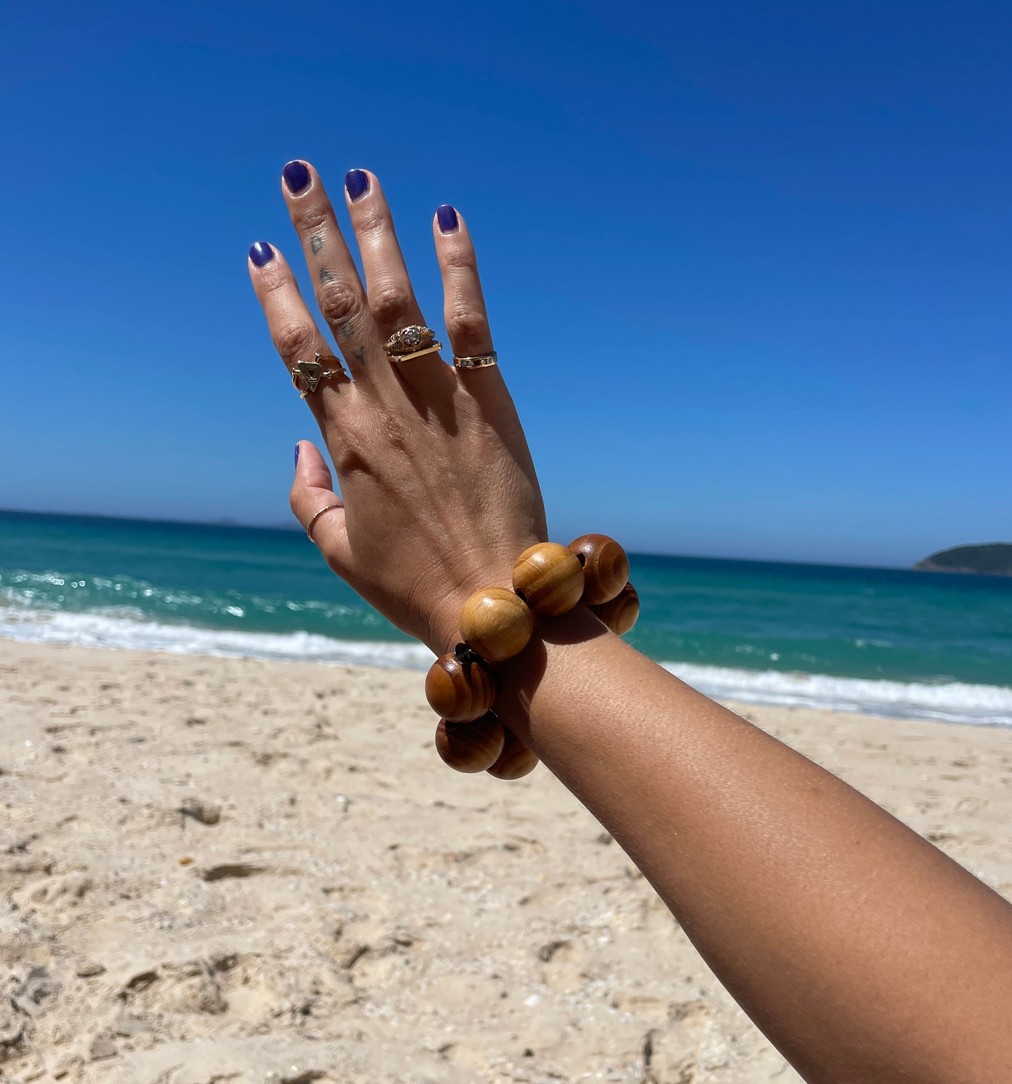 dadybones bracelet Chunky Wooden Bracelet