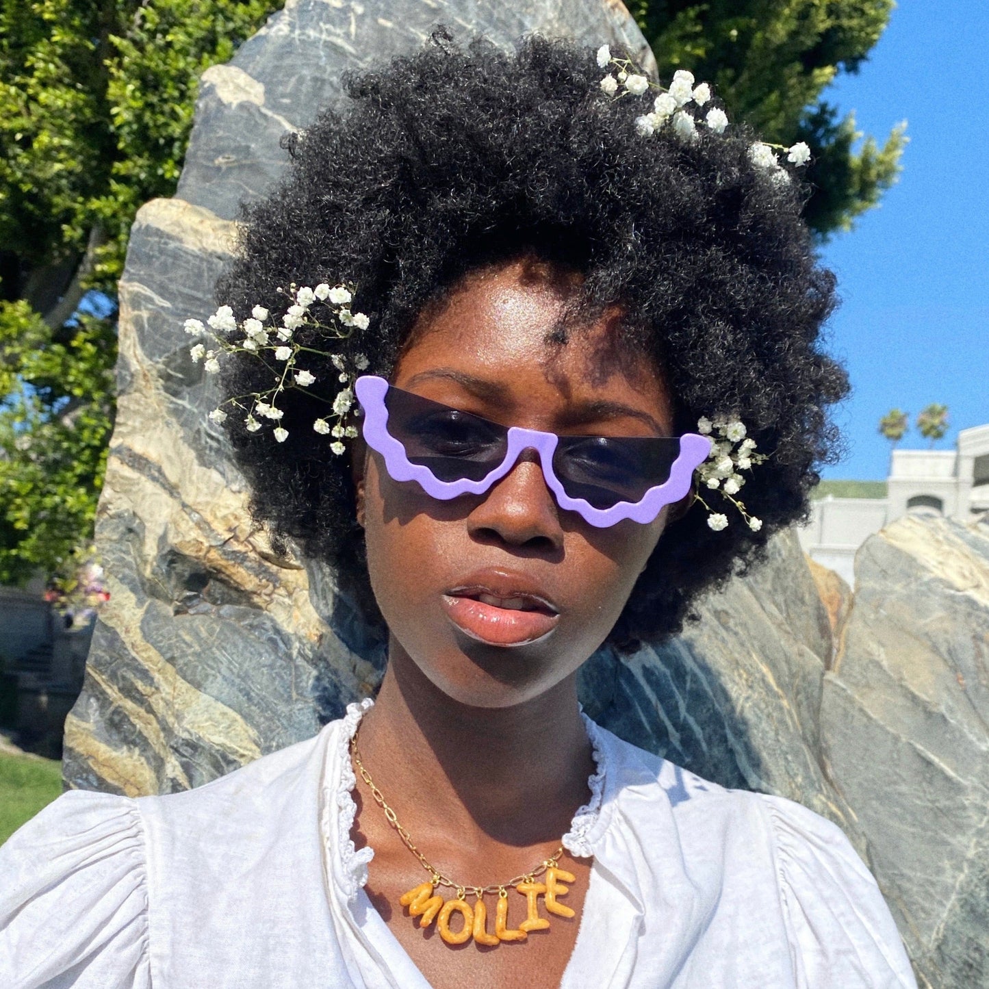 dadybones Eyewear Lavender Groover Glasses