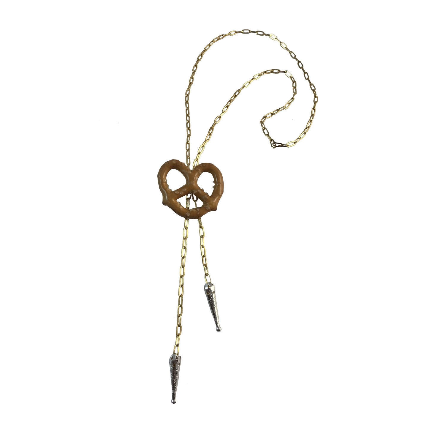 Pretzel Bolo Tie