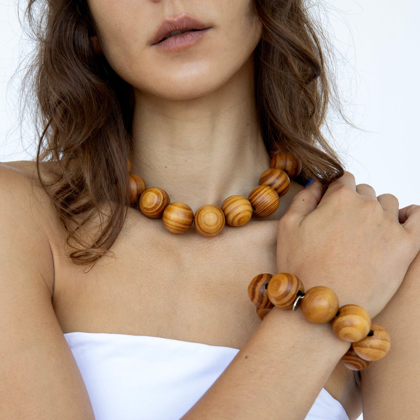 dadybones bracelet Chunky Wooden Bracelet