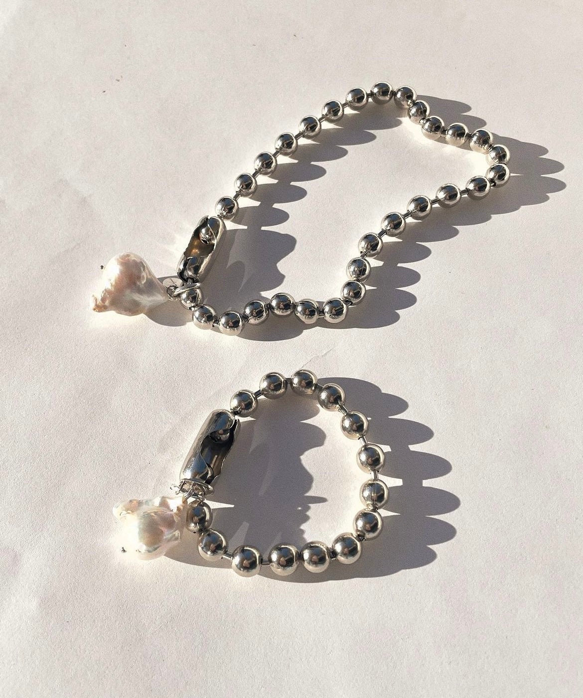 Buy Pandora Essence Silver Ball Chain Bracelet In 925 Sterling Silver,  596002-20 Online at desertcartINDIA