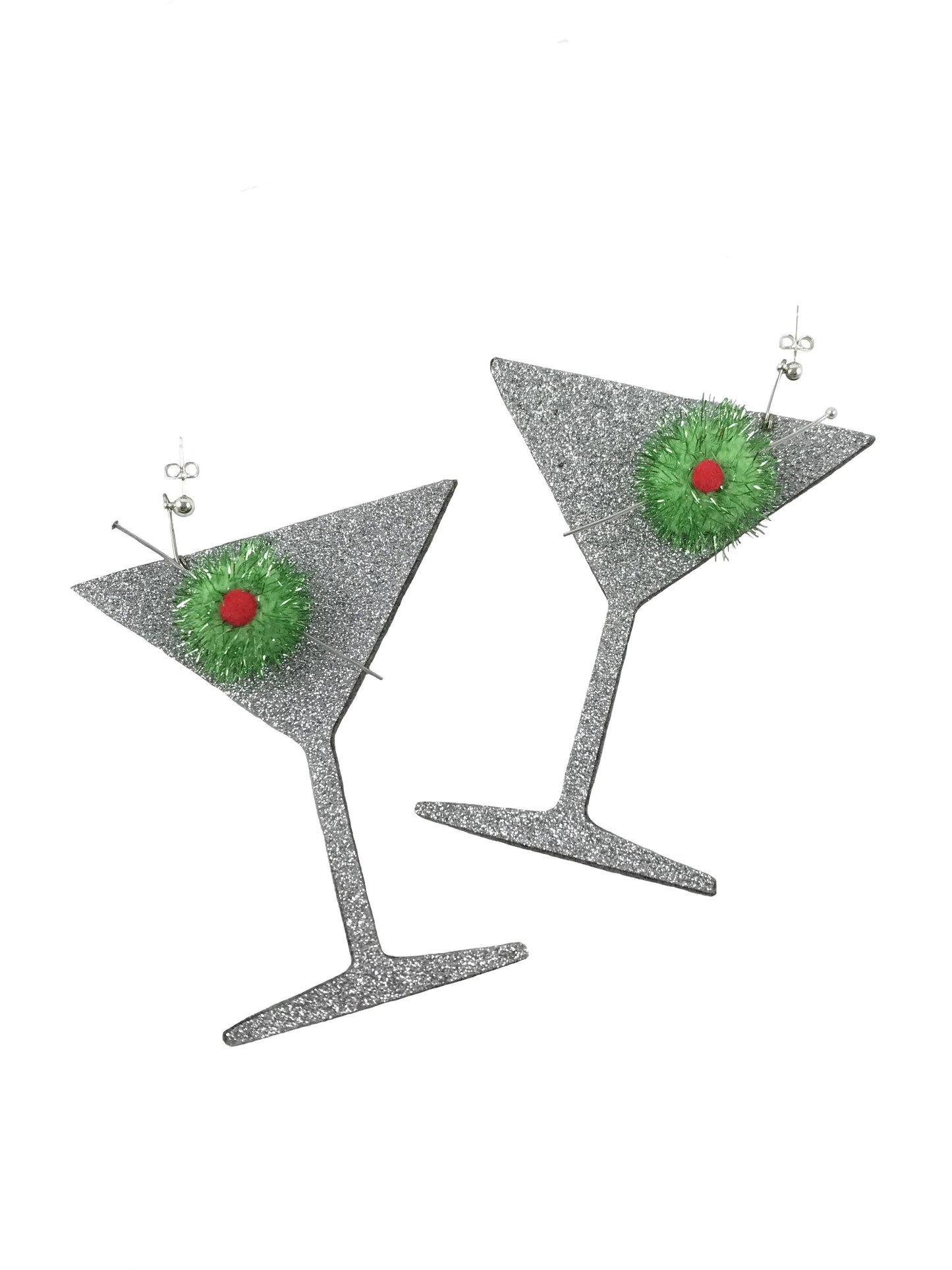 Sparkle Martini Earrings